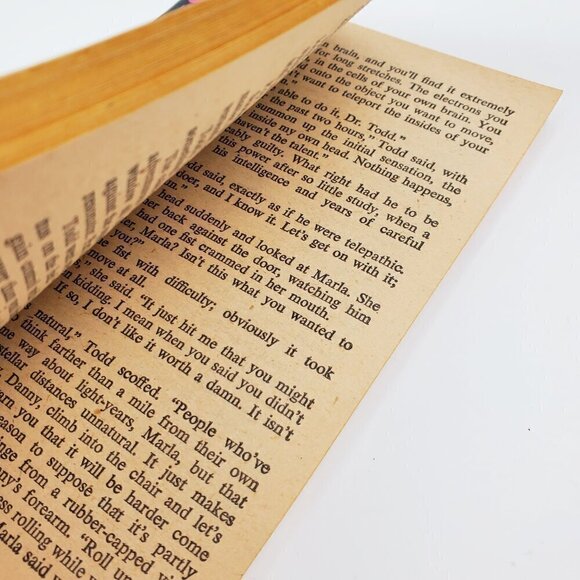 ESPer (Jack of Eagles) James Blish Book PB VTG 1952 AVON Sci-Fi Seemingly Unread - Picture 6 of 7